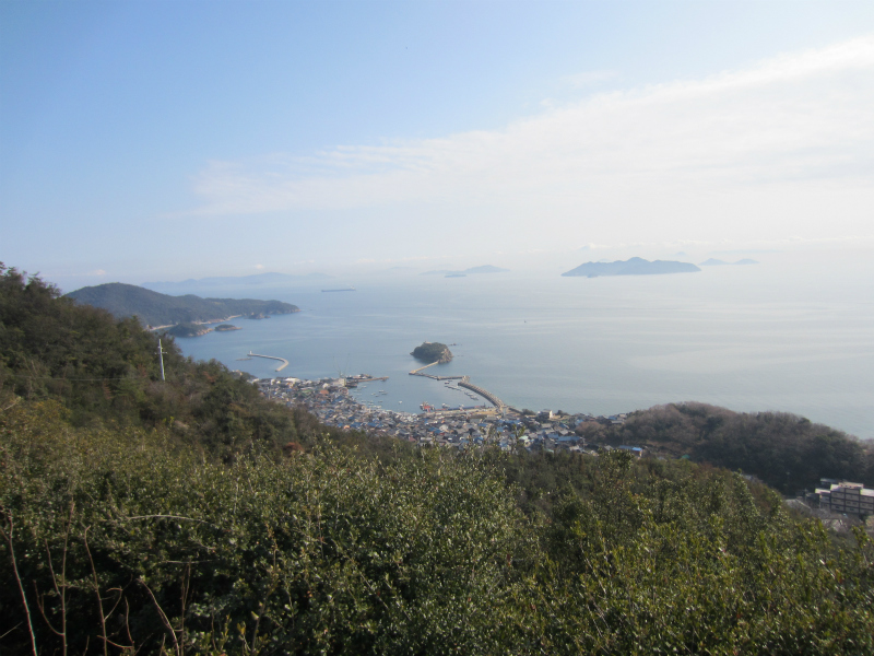 福山グリーンライン・瀬戸内海国立公園 後山