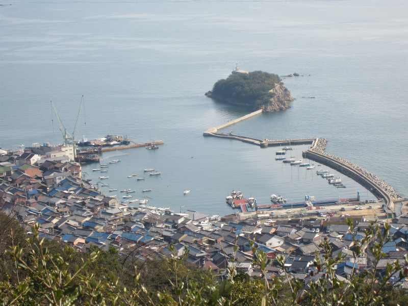 福山グリーンライン・瀬戸内海国立公園 後山