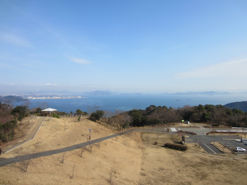 福山グリーンライン・瀬戸内海国立公園 後山