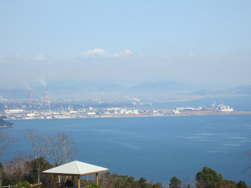 福山グリーンライン・瀬戸内海国立公園 後山